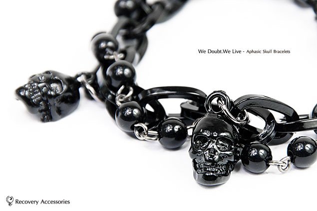 Recovery 2011 Aphasic Skull &#038; Doubt-Maria Bracelets