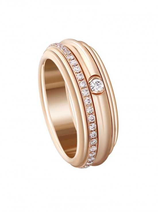 旋轉幸福 伯爵(Piaget)Possession新品婚戒-珠寶首飾展示【行業精選】
