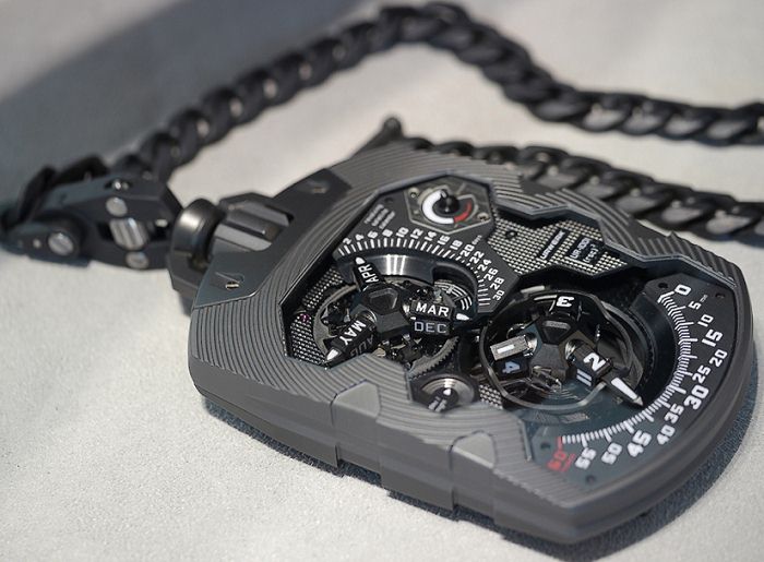 Urwerk 2011新作UR-1001 Zeit Device-珠寶首飾展示圖【行業經典】