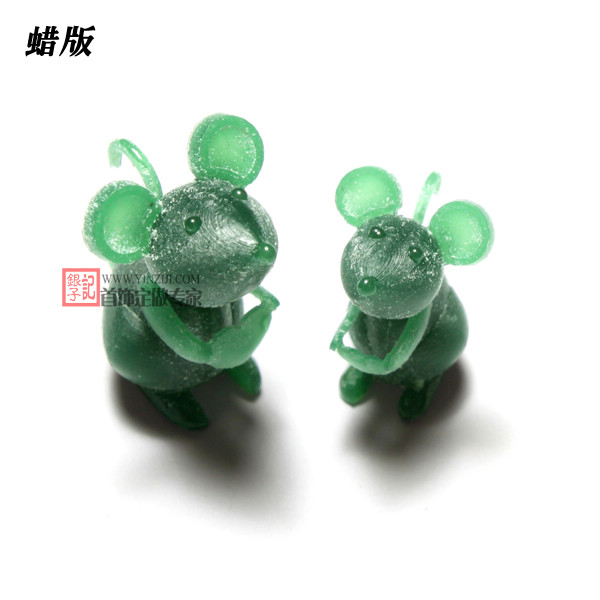 兩只老鼠-珠寶定制-創意珠寶