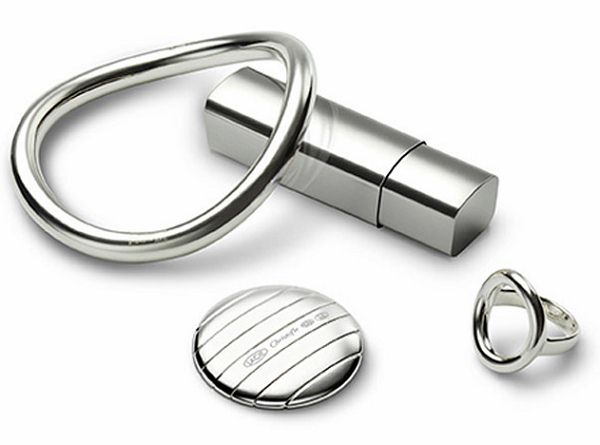 Christofle推出純銀USB3.0閃盤-創意珠寶