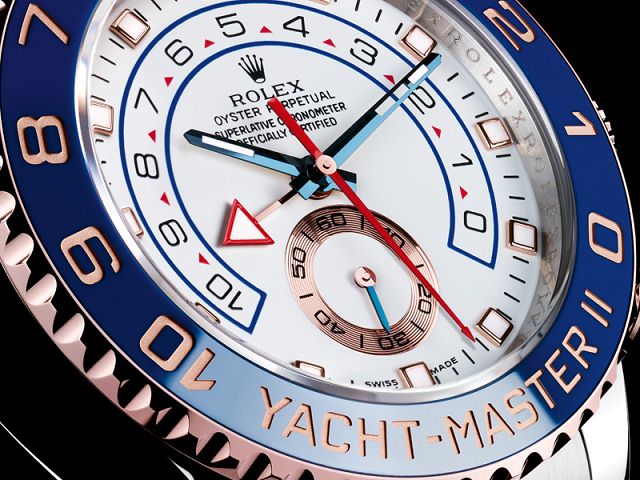 勞力士(Rolex)：YACHT-MASTERII游艇腕表-珠寶首飾展示圖【行業經典】
