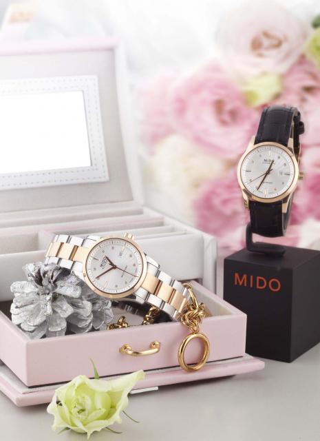美度(MIDO)Multifort Lady Diamonds先鋒系列女士鉆表-時尚珠寶設計【行業頂級】