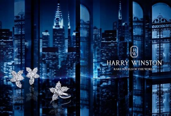 海瑞溫斯頓(Harry Winston)2014珠寶廣告大片-珠寶首飾展示【行業精選】