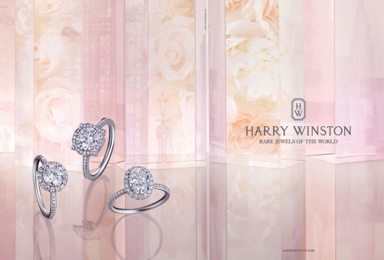 海瑞溫斯頓(Harry Winston)2014珠寶廣告大片-珠寶首飾展示【行業精選】
