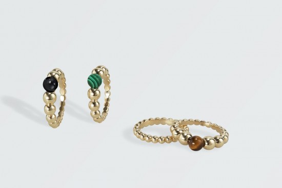 梵克雅寶(Van Cleef &#038; Arpels)全新Perlée Couleurs戒指-珠寶首飾展示【