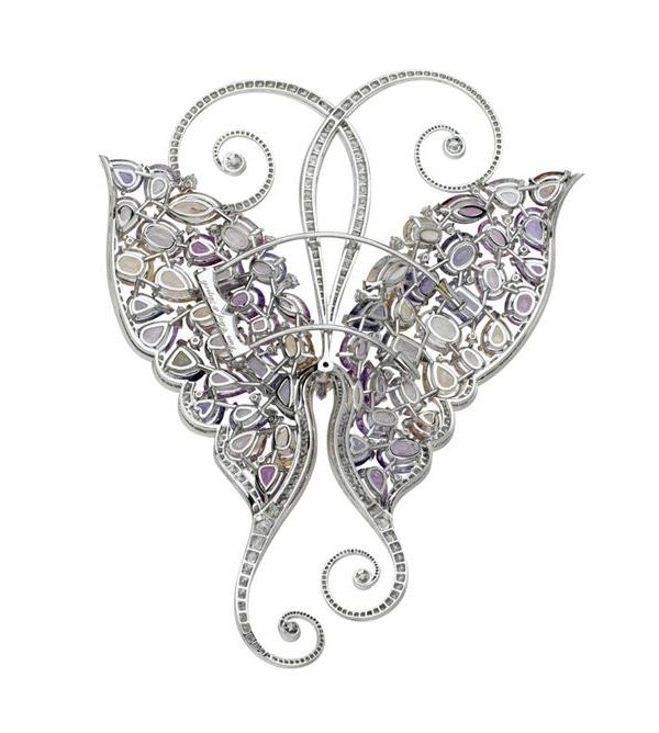 梵克雅寶(Van Cleef &#038; Arpels)與蝶共舞-珠寶首飾展示圖【行業經典】