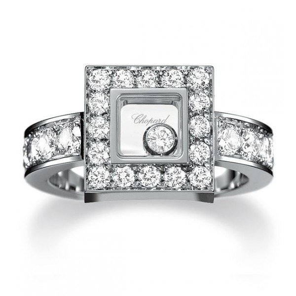 蕭邦(Chopard)快樂鉆石Happy Diamonds經典系列-珠寶首飾展示圖【行業經典】