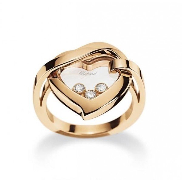 蕭邦(Chopard)快樂鉆石Happy Diamonds經典系列-珠寶首飾展示圖【行業經典】