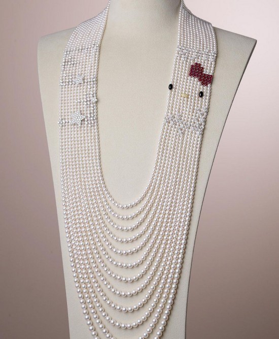 Mikimoto x Hello Kitty-珠寶首飾展示【行業精選】