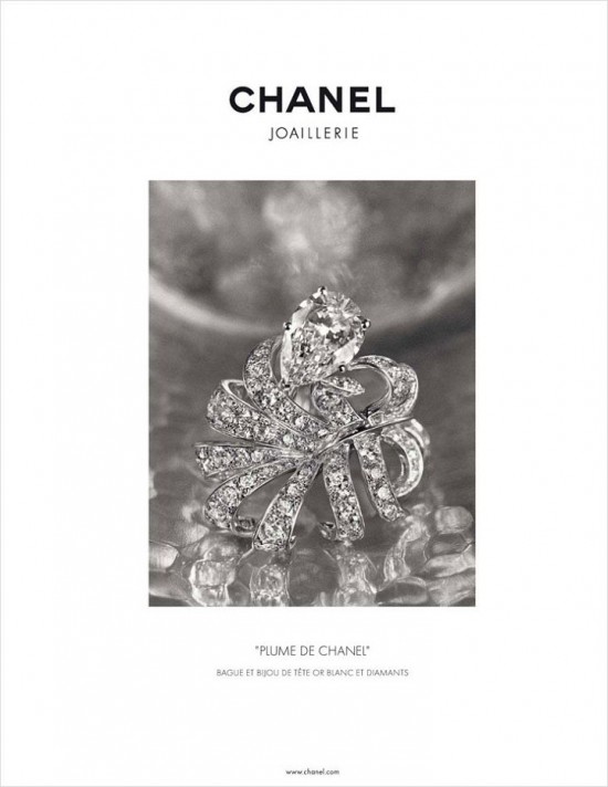 法國超模Sigrid Agren演繹全新Plume de Chanel珠寶大片-珠寶首飾展示【行業精選】