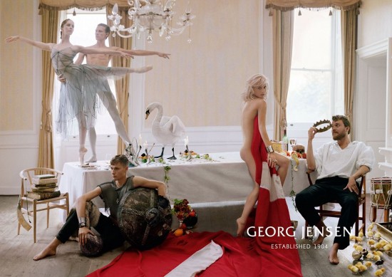 喬治杰生(Georg Jensen)2013全新系列廣告-珠寶首飾展示【行業精選】