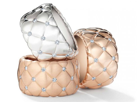 演繹永恒之美 FABERGE全新Matelasse系列指環-珠寶首飾展示【行業精選】