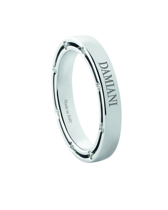 愛情同心圓 Damiani經典D.Side婚戒系列-珠寶設計【哇！行業大師靈魂之作】