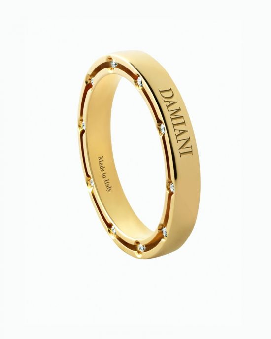 愛情同心圓 Damiani經典D.Side婚戒系列-珠寶設計【哇！行業大師靈魂之作】