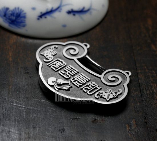 長命鎖(寶寶鎖)：鎖不盡的富貴吉祥！-珠寶設計【哇！行業大師靈魂之作】