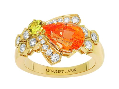 尚美(Chaumet) Lune de Miel蜜蜂主題珠寶-珠寶首飾展示圖【行業經典】