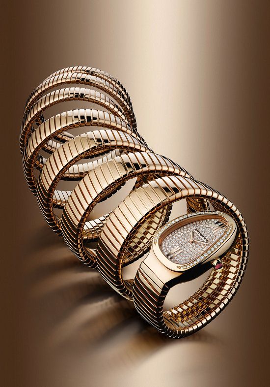 Bulgari 2011全新Serpenti腕表-珠寶首飾展示圖【行業經典】