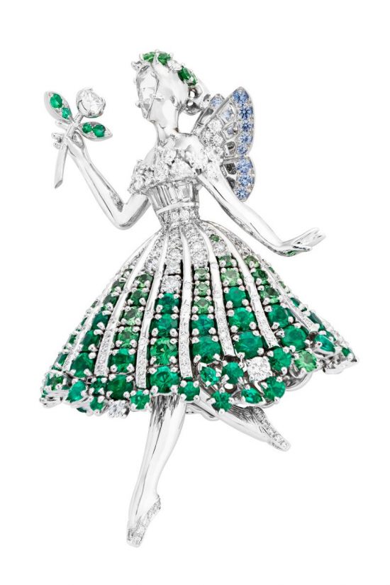 梵克雅寶(Van Cleef &#038; Arpels)芭蕾舞伶胸針再添新丁-精美珠寶【秘密：適合高貴女人的珠