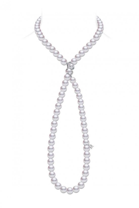 幸運符號 御木本(Mikimoto)Double Eight珠寶系列-珠寶設計【哇！行業大師靈魂之作】