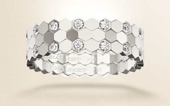 愛的蜂巢 Chaumet Bee My Love婚戒系列-珠寶首飾展示【行業精選】