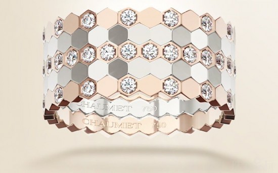 愛的蜂巢 Chaumet Bee My Love婚戒系列-珠寶首飾展示【行業精選】