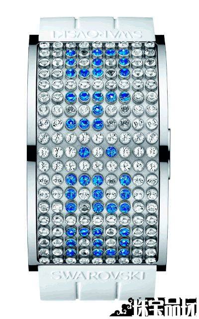 Swarovski LED 技術(D：Light) 腕表-珠寶首飾展示圖【行業經典】