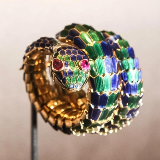 寶格麗(Bulgari)Serpenti系列主題展覽-精美珠寶【秘密：適合高貴女人的珠寶】