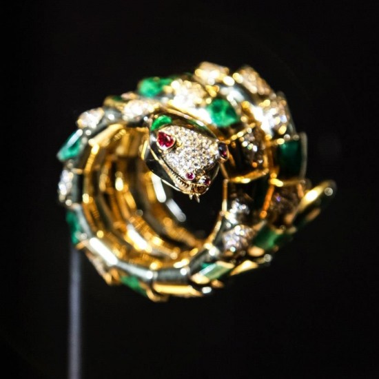 寶格麗(Bulgari)Serpenti系列主題展覽-精美珠寶【秘密：適合高貴女人的珠寶】