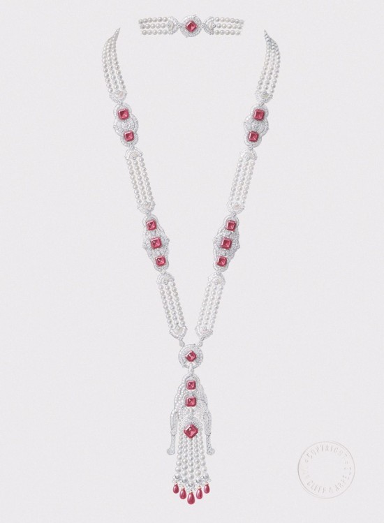 梵克雅寶(Van Cleef &#038; Arpels)帶你游歷夢幻海洋-精美珠寶【秘密：適合高貴女人的珠寶】