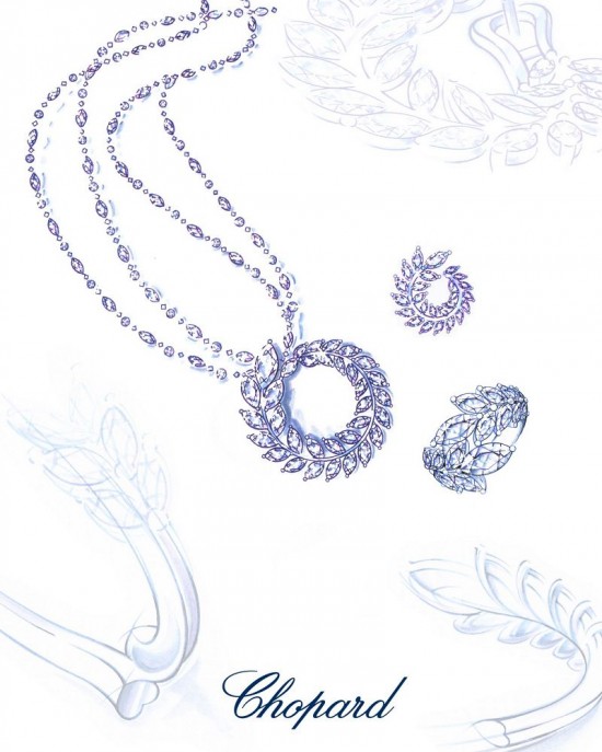 蕭邦(Chopard)2015年戛納電影節高級珠寶-精美珠寶【秘密：適合高貴女人的珠寶】