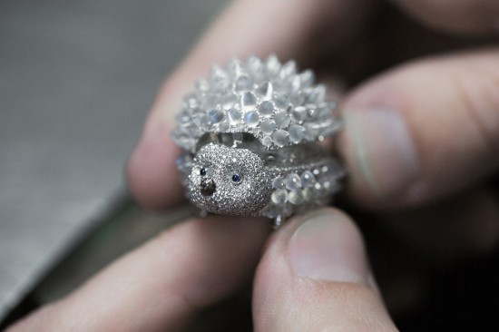 萌翻你的雙眼 蕭邦打造Hedgehog小刺猬珠寶腕表-精美珠寶【秘密：適合高貴女人的珠寶】