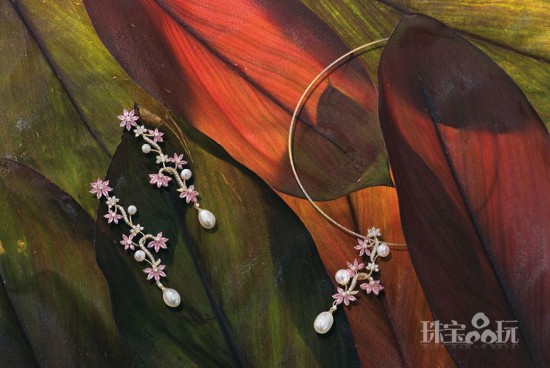 Ganjam珠寶：粉色花語-珠寶設計【哇！行業大師靈魂之作】