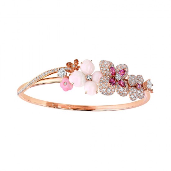 輕奢摩登 CHAUMET Hortensia繡球花珠寶系列-精美珠寶【秘密：適合高貴女人的珠寶】