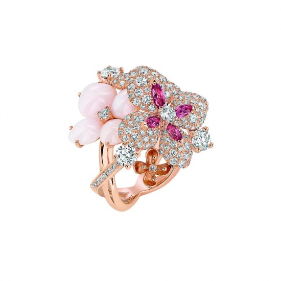 輕奢摩登 CHAUMET Hortensia繡球花珠寶系列-精美珠寶【秘密：適合高貴女人的珠寶】