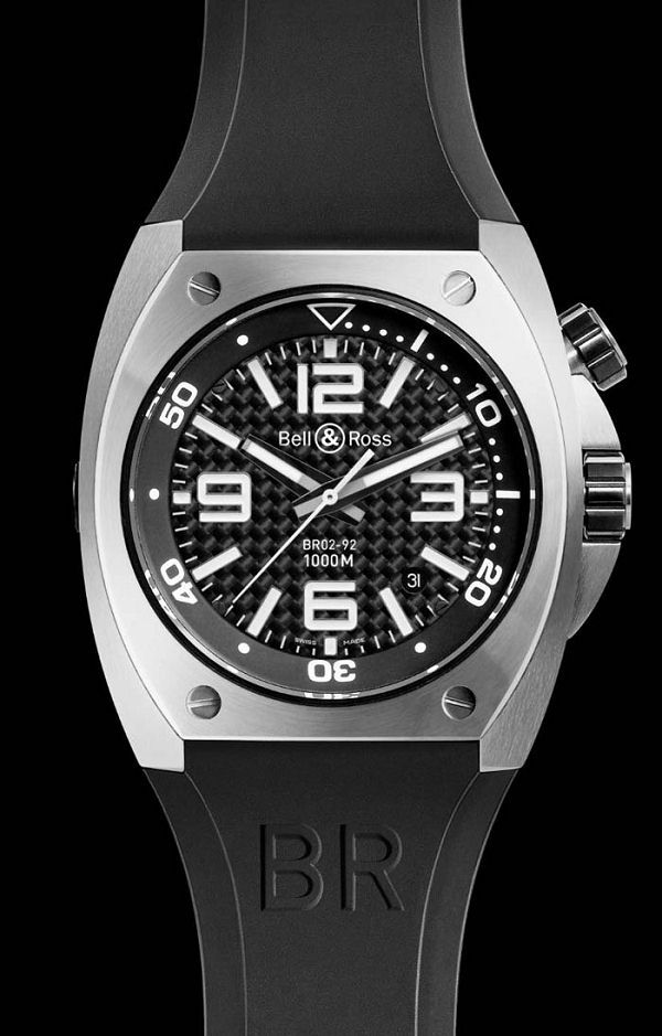 Bell&#038;Ross BR-02碳纖維材質表款-時尚珠寶設計【行業頂級】