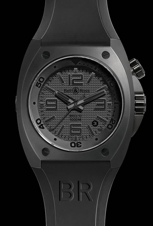 Bell&#038;Ross BR-02碳纖維材質表款-時尚珠寶設計【行業頂級】