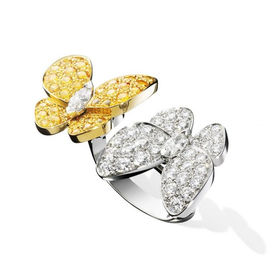 梵克雅寶(Van Cleef＆Arpels)：彩蝶飛舞-精美珠寶【秘密：適合高貴女人的珠寶】
