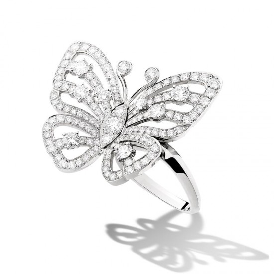 梵克雅寶(Van Cleef＆Arpels)：彩蝶飛舞-精美珠寶【秘密：適合高貴女人的珠寶】