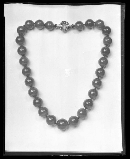 曠世杰作 卡地亞(Cartier)宮廷翡翠玉珠項鏈-精美珠寶【秘密：適合高貴女人的珠寶】