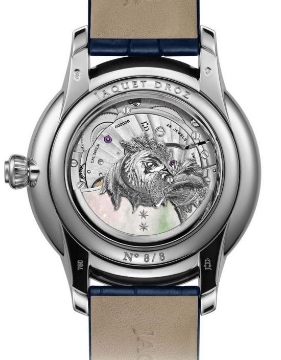 雅克德羅(Jaquet Droz)全新中國雞年生肖腕表-珠寶首飾展示圖【行業經典】