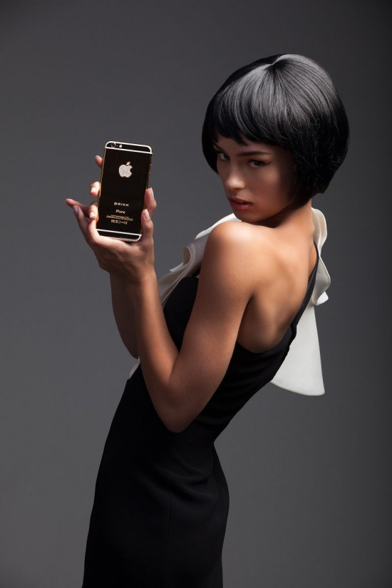 有錢就任性 Brikk推出黃金鉆石版iPhone 6-珠寶首飾展示圖【行業經典】