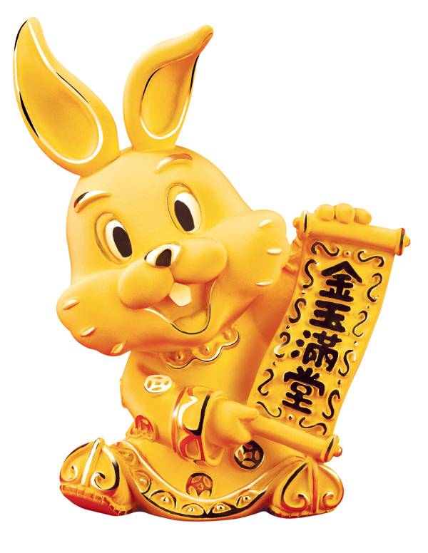 六福珠寶2011新春呈獻：“納福金兔”系列-珠寶首飾展示【行業精選】