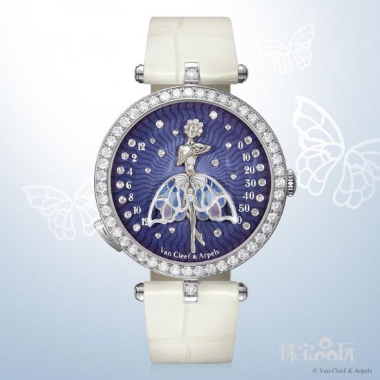 梵克雅寶(Van Cleef &#038; Arpels)2013全新芭蕾舞伶腕表-珠寶首飾展示圖【行業經典】