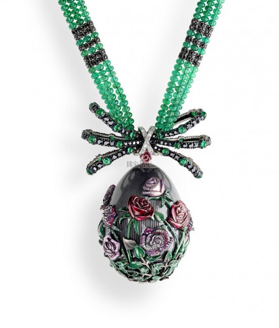致敬傳奇女皇 法貝熱(Fabergé)全新復活節玫瑰彩蛋-精美珠寶【秘密：適合高貴女人的珠寶】