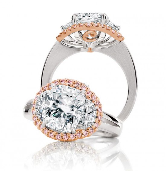 Calleija粉紅鉆石(Pink Diamond)婚戒-精美珠寶【秘密：適合高貴女人的珠寶】