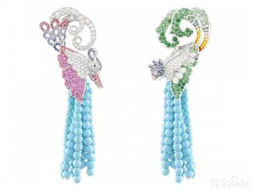 梵克雅寶Van Cleef &#038; Arpels：天堂鳥-精美珠寶【秘密：適合高貴女人的珠寶】