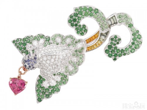 梵克雅寶Van Cleef &#038; Arpels：天堂鳥-精美珠寶【秘密：適合高貴女人的珠寶】