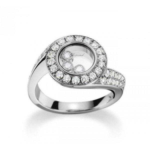 蕭邦(Chopard)快樂鉆石Happy Diamonds經典系列-珠寶首飾展示圖【行業經典】