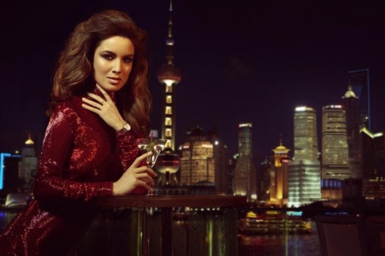 Berenice Marlohe拍攝OMEGA 2013最新形象廣告-珠寶首飾展示【行業精選】